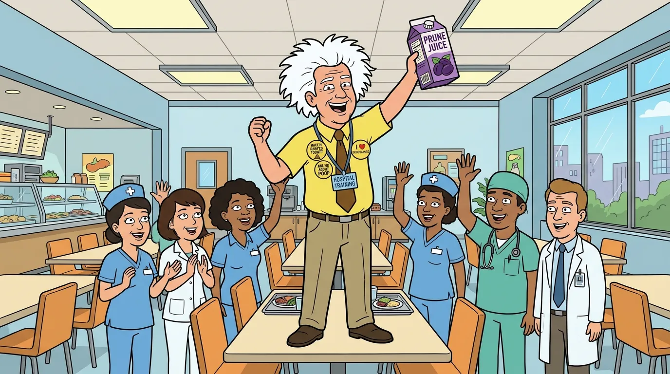 Raggsy the hospital trainer illustrating MEMO III-G: C.R.A.P.