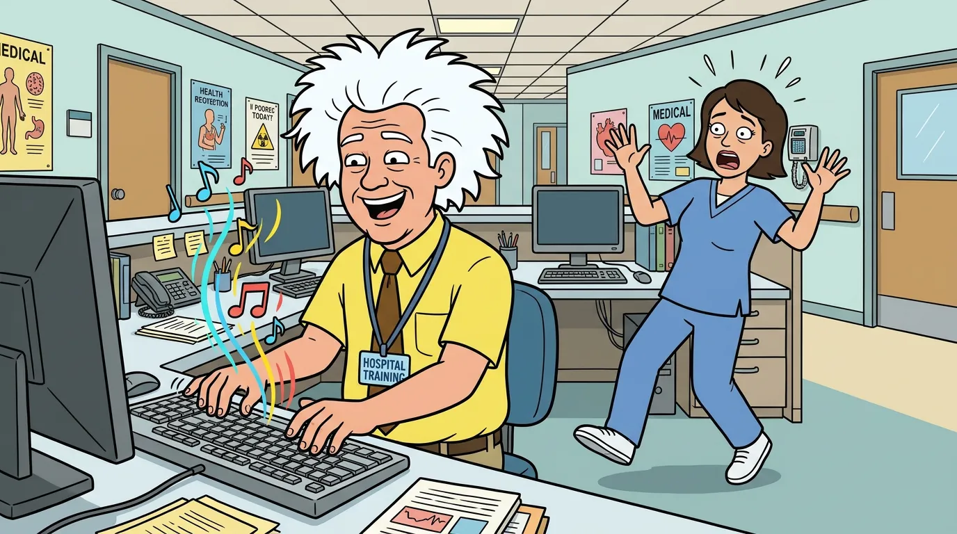 Raggsy the hospital trainer illustrating MEMO III-E: W.I.N.D.